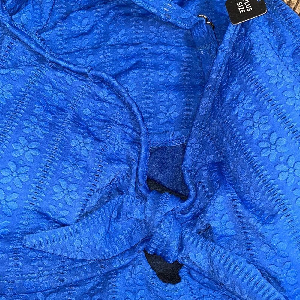 NWT Kenneth Cole floral one piece swimwear plus - Picture 5 of 5